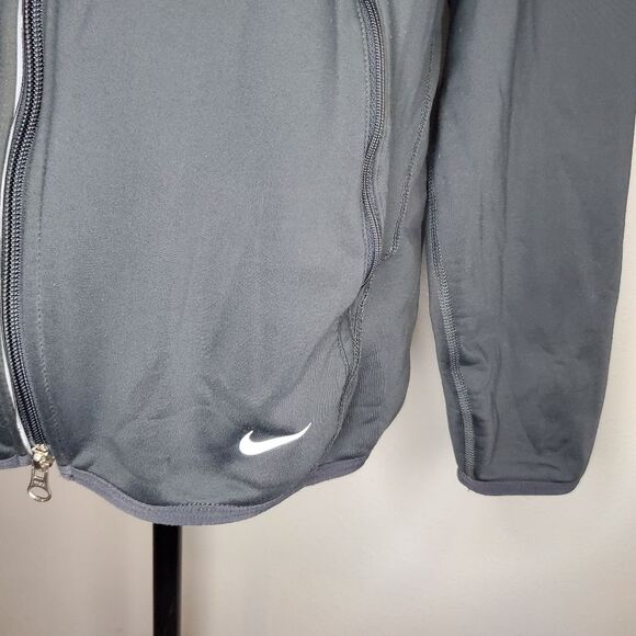 Nike Mens Gray Full-Zip Jacket Size M - Picture 4 of 11